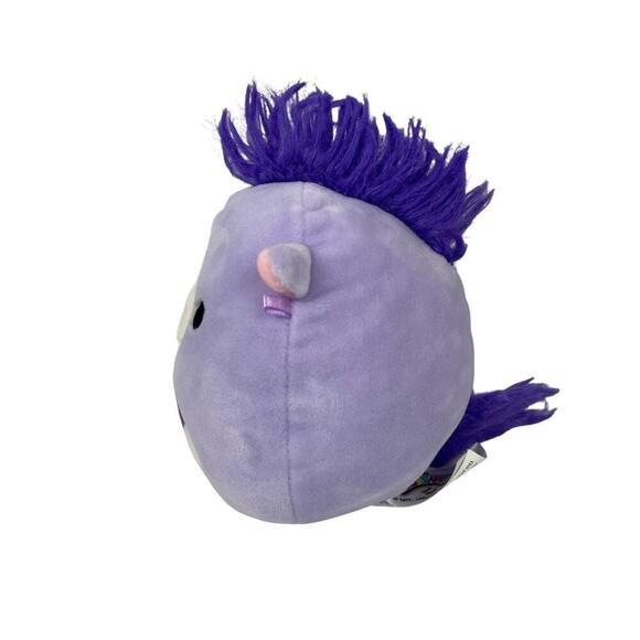 Squishmallows Kellytoy Purple Meadow the Spring Horse Spotted Farm Stuffed Pony - Picture 4 of 11